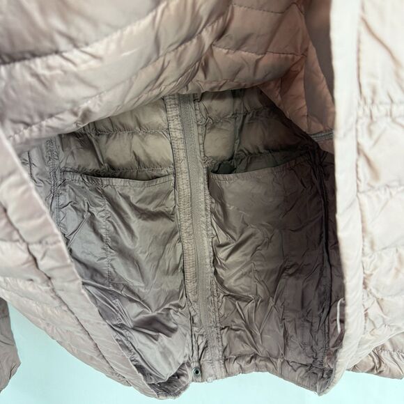 32 Degrees Heat Womens Hooded Down Puffer Packable Taupe Jacket Size 2X - Picture 16 of 16